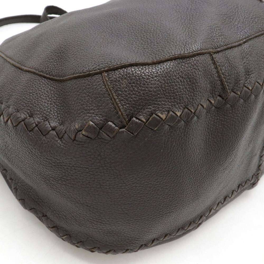 BOTTEGA VENETA Intrecciato handbag tote bag brown leather - Picture 3 of 10